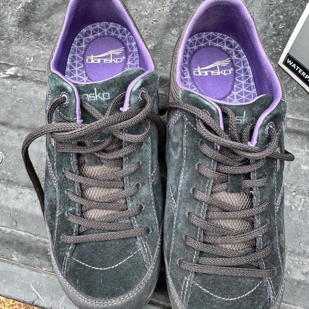 Dansko Women's Sneakers - Black and Purple